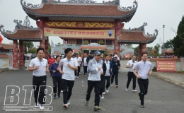 Hưng Hà: Phát động tháng hoạt động thể dục, thể thao và ngày chạy Olympic vì sức khỏe toàn dân năm 2023