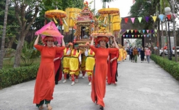 Khai hội Thành Bản Phủ tại Điện Biên