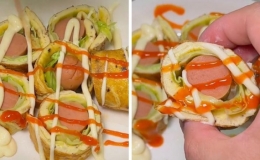 Món trứng cuộn dễ làm đủ dinh dưỡng cho bữa sáng