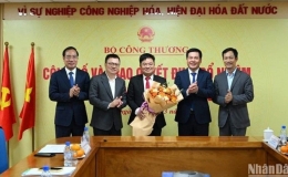 Bổ nhiệm nhà báo Nguyễn Văn Minh giữ chức vụ Tổng Biên tập Báo Công thương