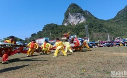 Cao Bằng: Độc đáo Lễ hội tranh đầu pháo ở huyện Quảng Hòa
