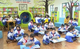Hiệu quả từ thư viện mở, hiện đại, thân thiện ở Hưng Hà