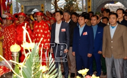 Khai mạc lễ hội đền Rèm, xã Thăng Long