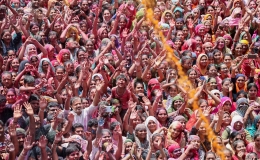 Lễ hội Holi rực rỡ sắc màu của người Hindu