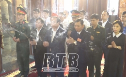 Nam Cường: Khai mạc lễ hội truyền thống Đền thờ Chủ tịch Hồ Chí Minh