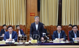 UBND tỉnh làm việc với Ngân hàng Thương mại cổ phần Quân đội