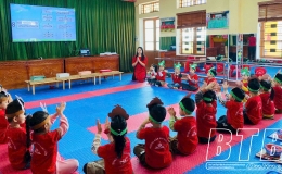 Thành phố Thái Bình: Xây dựng trường mầm non hạnh phúc