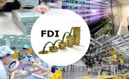 Tổng vốn đầu tư nước ngoài đăng ký vào Việt Nam tăng 35,5%