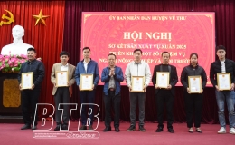 Vũ Thư: Gieo cấy gần 7.500ha lúa xuân