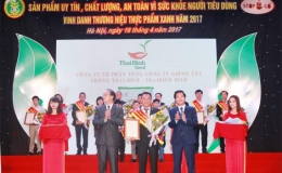 Gạo Niêu vàng đạt thương hiệu thực phẩm xanh năm 2017