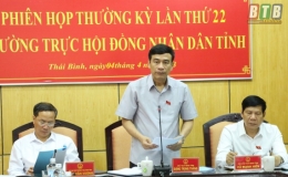 Thường trực HĐND tỉnh họp phiên thường kỳ thứ 22