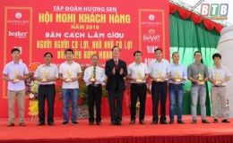 Công ty Cổ phần Tập đoàn Hương Sen tổ chức hội nghị khách hàng năm 2018