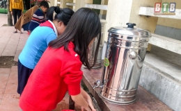 Trường Tiểu học thị trấn Vũ Thư: Học sinh đã trở lại lớp học bình thường
