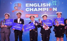 5 thí sinh giành quán quân cuộc thi English Champion 2019