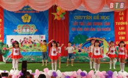 Trường Mầm non Hồng Thái tổ chức chuyên đề “Học lấy trẻ làm trung tâm, học bằng chơi bằng trải nghiệm”