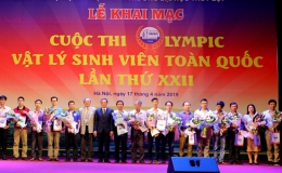 Khai mạc Olympic Vật lý sinh viên toàn quốc năm 2019