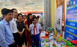 25 sản phẩm tham gia cuộc thi sáng tạo thanh, thiếu niên nhi đồng cấp Thành phố năm học 2018 - 2019