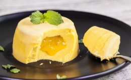 Pudding xoài mịn mướt, mát lạnh cho những ngày nắng nóng