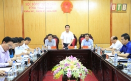 Triển khai kế hoạch tổ chức kỳ họp bất thường HĐND tỉnh khóa XVI