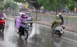 Bắc Bộ có mưa phùn vào sáng sớm