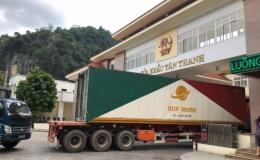 Tồn hơn 1.000 xe hàng tại Cửa khẩu Tân Thanh (tỉnh Lạng Sơn)