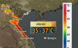 Từ hôm nay (19/4), nắng nóng sẽ gia tăng trên cả nước