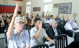 Công tác chuẩn bị bầu cử: Bảo đảm dân chủ, khách quan, đúng tiến độ