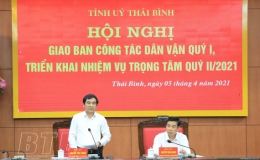 Đẩy mạnh phong trào thi đua “Dân vận khéo”, lập thành tích chào mừng cuộc bầu cử đại biểu Quốc hội khóa XV và đại biểu HĐND các cấp nhiệm kỳ 2021 - 2026