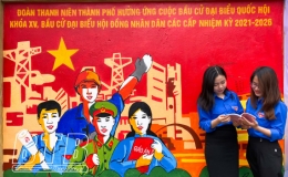Đẩy mạnh tuyên truyền về bầu cử trong thanh niên