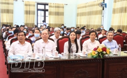 Gặp mặt những người ứng cử đại biểu Quốc hội khóa XV và ứng cử đại biểu HĐND tỉnh khóa XVII