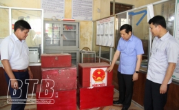 Giám sát việc thực hiện quy định của pháp luật về bầu cử tại huyện Tiền Hải