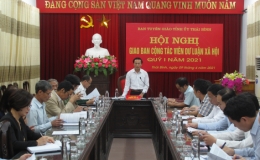 Giao ban cộng tác viên dư luận xã hội quý I năm 2021