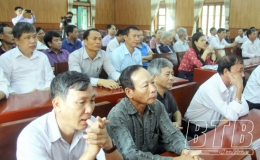 Quỳnh Phụ: Truyền thông về phương pháp canh tác lúa thân thiện với môi trường