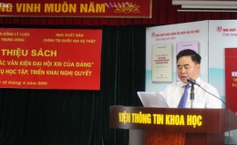 Ra mắt sách "Những điểm mới trong các văn kiện Đại hội XIII của Đảng"