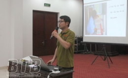 Tập huấn kỹ thuật tiêm phòng vắc xin viêm da nổi cục trên trâu, bò