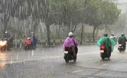 Các khu vực đều mưa dông, đề phòng thời tiết nguy hiểm