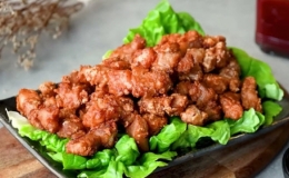 Cách làm ba chỉ heo chiên chao cho bữa tối