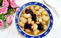 Chè củ năng hạt sen táo đỏ