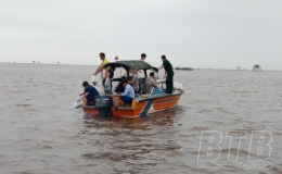 Chi cục Thủy sản Thái Bình thả giống thủy sản đợt 2 năm 2022