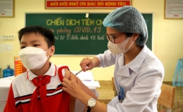 Chiều 17/4: Bốn địa phương nào đã tiêm vaccine phòng COVID-19 cho trẻ từ 5 - dưới 12 tuổi