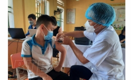 Hưng Hà: Cơ bản hoàn thành tiêm 4.120 liều vắc-xin phòng Covid-19 cho trẻ từ 5 đến dưới 12 tuổi