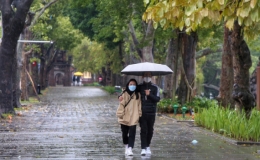 Không khí lạnh tăng cường mạnh, miền Bắc trời mưa rét