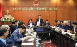Lấy ý kiến đóng góp về định hướng phát triển đô thị thành phố Thái Bình