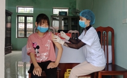 Tiền Hải: Tổ chức tiêm 1.700 liều vắc xin phòng Covid-19 cho trẻ dưới 12 tuổi