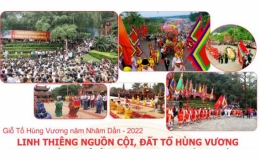 Tổ chức Giỗ Tổ Hùng Vương bảo đảm trang nghiêm, thành kính, an toàn