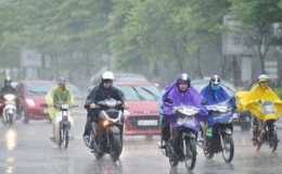 Từ đêm 30/4, không khí lạnh kèm mưa lớn ảnh hưởng tới Bắc Bộ