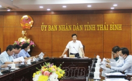 UBND tỉnh họp nghe Sở Nông nghiệp và Phát triển nông thôn báo cáo một số nội dung