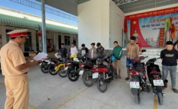 Bắt giữ 657 đối tượng có dấu hiệu đua xe trái phép trong 3 tháng đầu năm