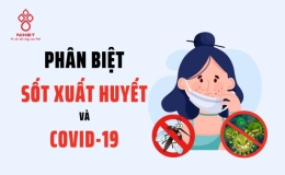 Cách phân biệt sốt xuất huyết và COVID-19