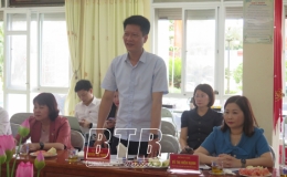 Đoàn công tác của tỉnh Yên Bái thăm và làm việc tại xã Bình Định
